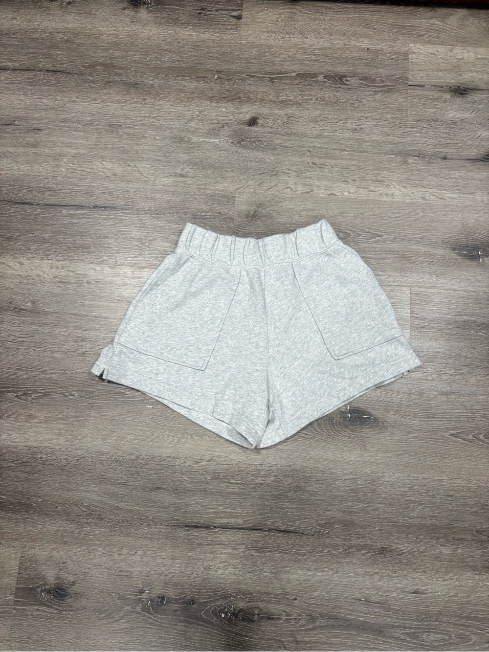 Aerie Gray Cozy Knit Lounge Shorts